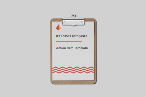 IEC 61511 Template: Action Item Template
