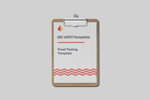 IEC 61511 Template: Proof Testing Template