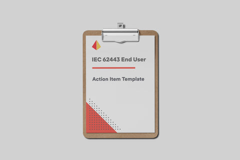 IEC 62443 End User Template: Action Item Template