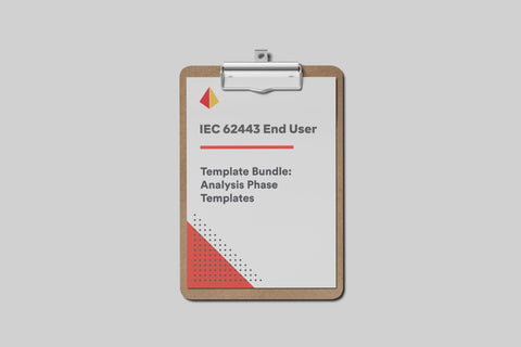 IEC 62443 End User Template Bundle: Analysis Phase Templates