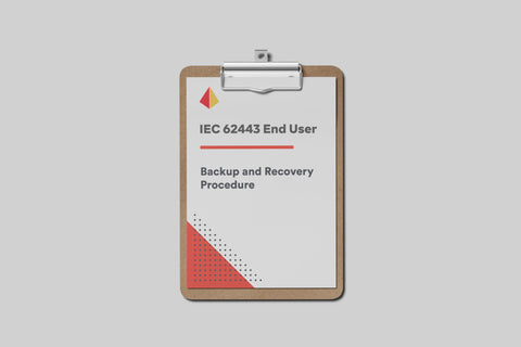 IEC 62443 End User Template: Backup and Recovery Procedure