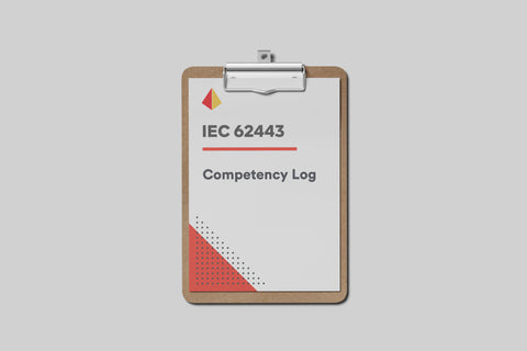 IEC 62443 End User Template: Competency Log