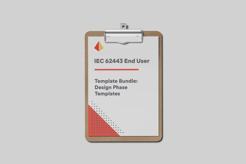 IEC 62443 End User Template Bundle: Design Phase Templates